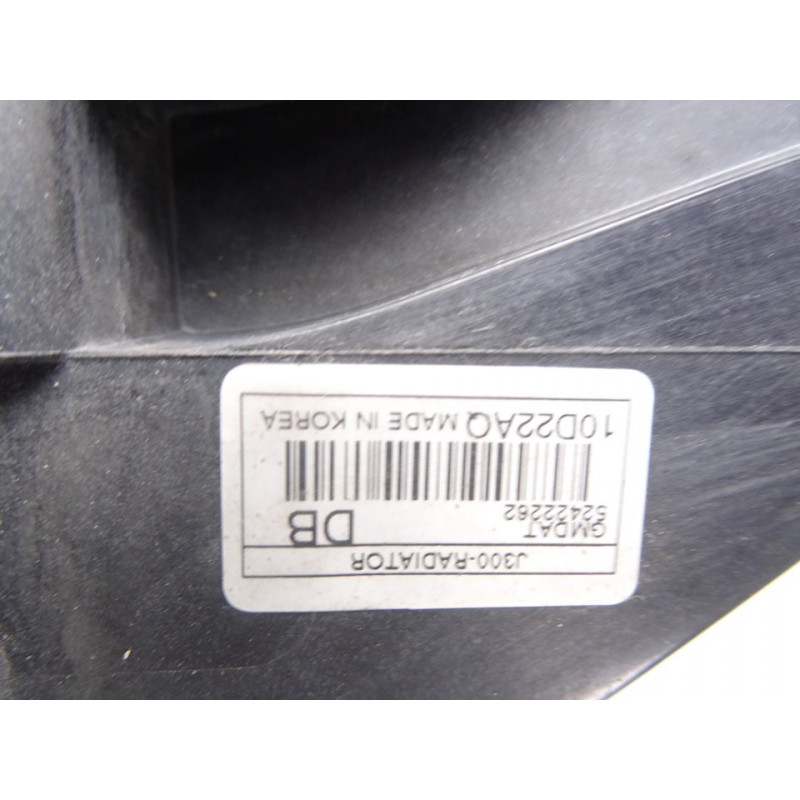 52422262 RADIADOR AGUA CHEVROLET CRUZE LS 2011 52422262 214284 CHEVROLET - 2