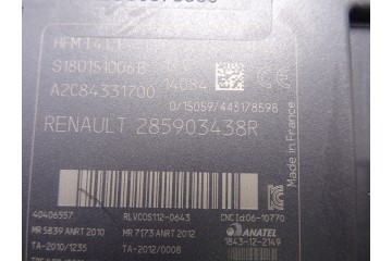 285903438R CONMUTADOR DE ARRANQUE RENAULT CLIO IV Dynamique 2014 285903438R 208497 RENAULT - 2