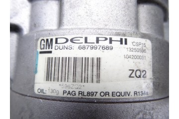 13250596 COMPRESOR AIRE ACONDICIONADO CHEVROLET CRUZE LS 2011 13250596 214291 CHEVROLET - 1