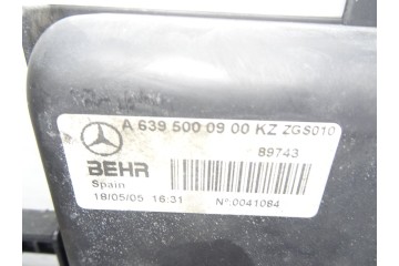 A6395050055 CALANDRA DELANTERA DE RADIADOR MERCEDES-BENZ VITO FURGÓN (639)