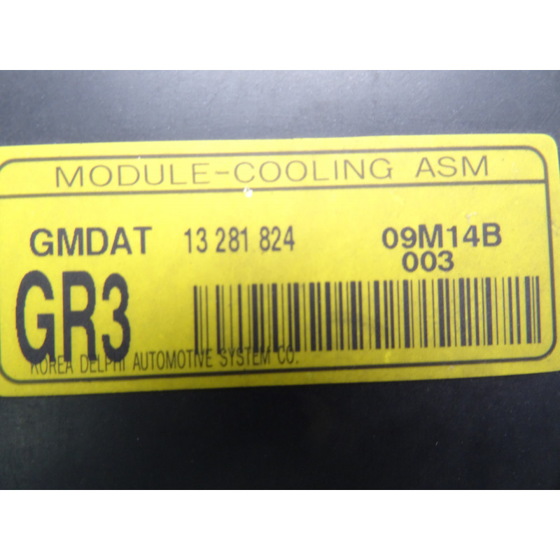 13281824 ELECTROVENTILADOR CHEVROLET CRUZE LS 2010 13281824 211997 CHEVROLET - 2