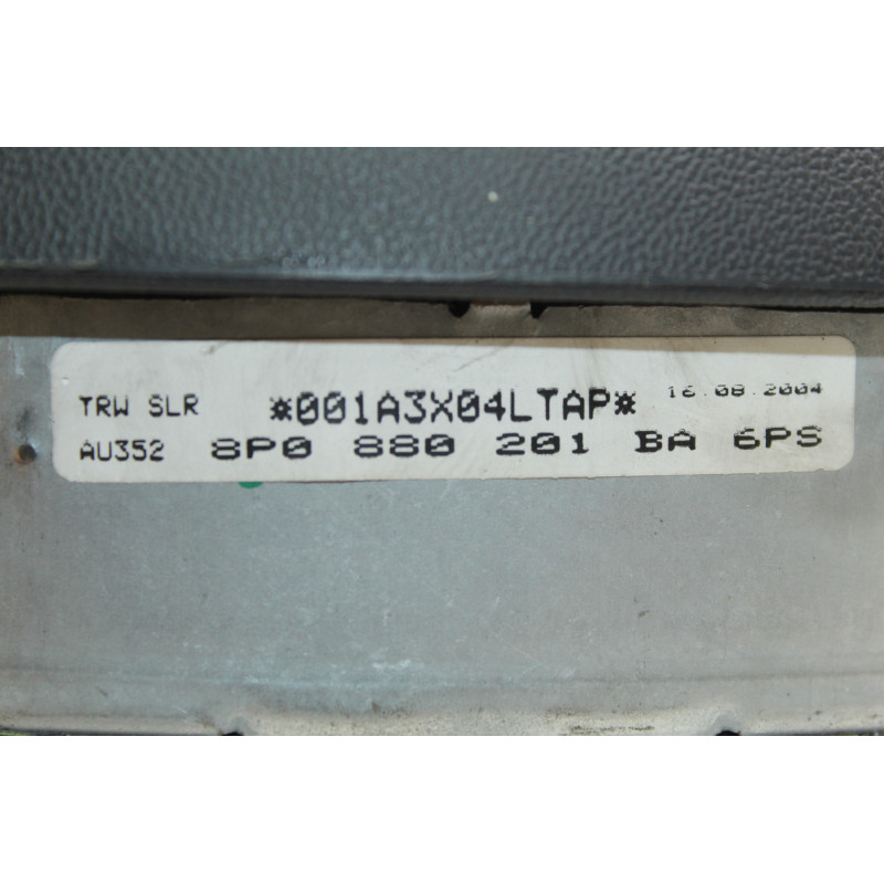  KIT AIRBAG AUDI A3 SPORTBACK (8PA) 2.0 TDI Ambiente 2004 209049 AUDI - 22