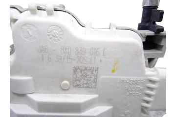 8X0839016E  CERRADURA PUERTA TRASERA DERECHA AUDI A1 SPORTBACK (8XF) Adrenalin 2015 8X0839016E 215188 AUDI - 1