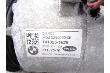 9295050 COMPRESOR AIRE ACONDICIONADO MINI MINI 3P (F56) Cooper SD 2014 9295050 215378 MINI - 3