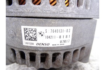 7640131 ALTERNADOR MINI MINI 3P (F56) Cooper SD 2014 7640131 215379 MINI - 2