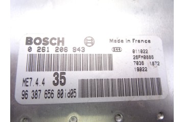 9638765680 CENTRALITA MOTOR UCE PEUGEOT 307 (S1)(04.2001)