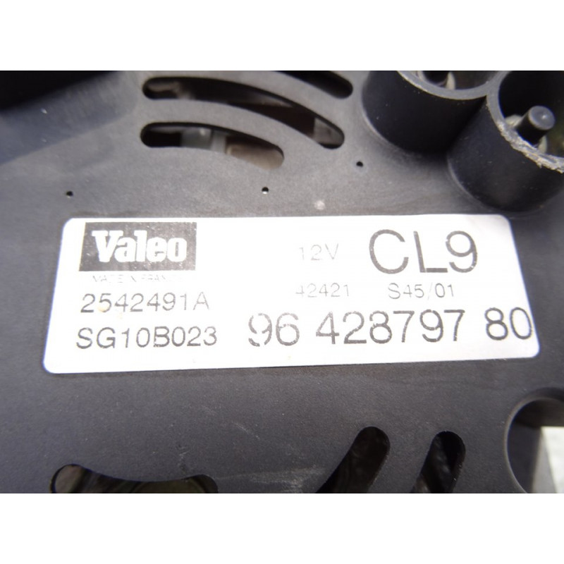 9642879780 ALTERNADOR PEUGEOT 307 (S1)(04.2001)