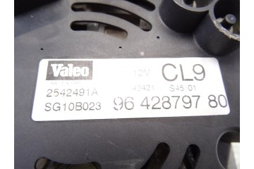 9642879780 ALTERNADOR PEUGEOT 307 (S1)(04.2001)