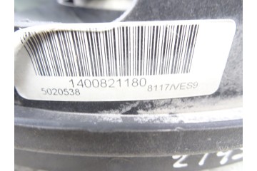 1400821180 ELECTROVENTILADOR FIAT II SCUDO (272) COMBI L1H1 90 Multijet (5 pl.) 2010 1400821180 214544 FIAT - 2