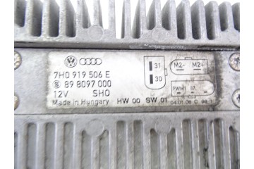 7H0919506E MODULO ELECTRONICO VOLKSWAGEN T5 TRANSPORTER FURGÓN/COMBI (7H) Caja cerrada, techo elevado 2006 7H0919506E 215364 VOL