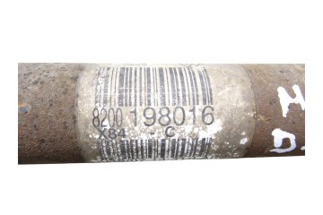 8200198016 TRANSMISION DELANTERA IZQUIERDA RENAULT MEGANE II BERLINA 5P Business 2007 8200198016 215237 RENAULT - 1