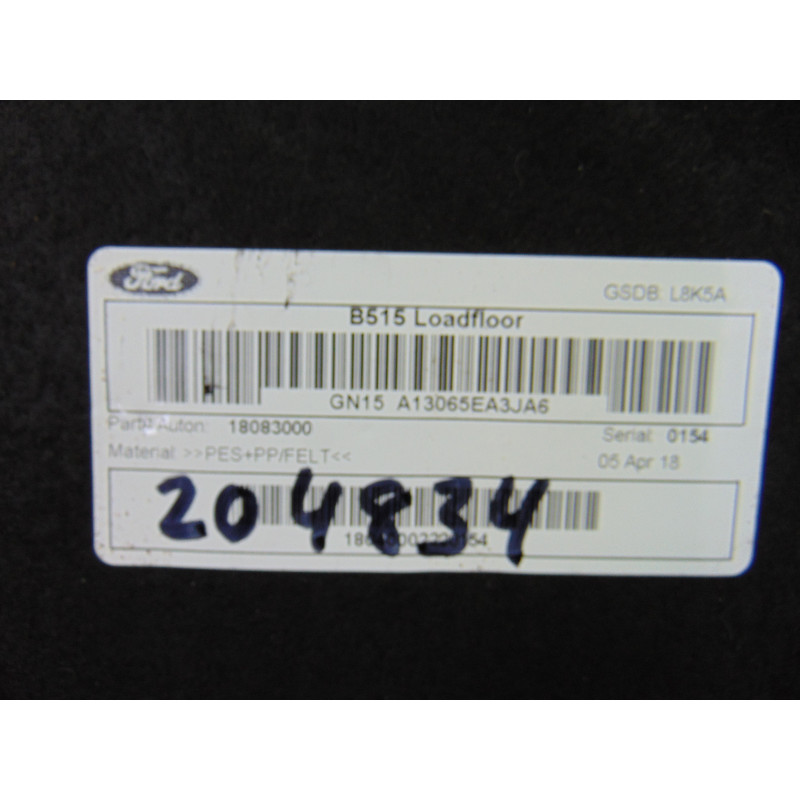 GN15A13065EA BANDEJA TRASERA FORD ECOSPORT (CR6) Trend 2018 GN15A13065EA 204834 FORD - 2