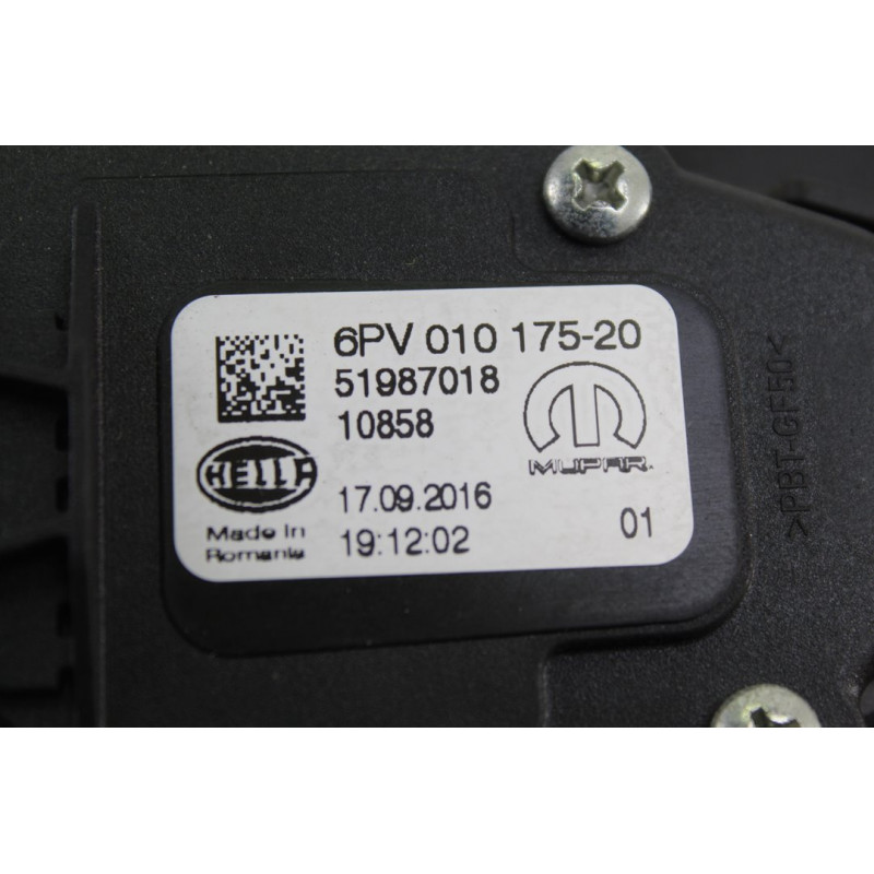 51987018 POTENCIOMETRO PEDAL FIAT II TIPO (356) BERLINA Easy 2016 51987018 213288 FIAT - 3