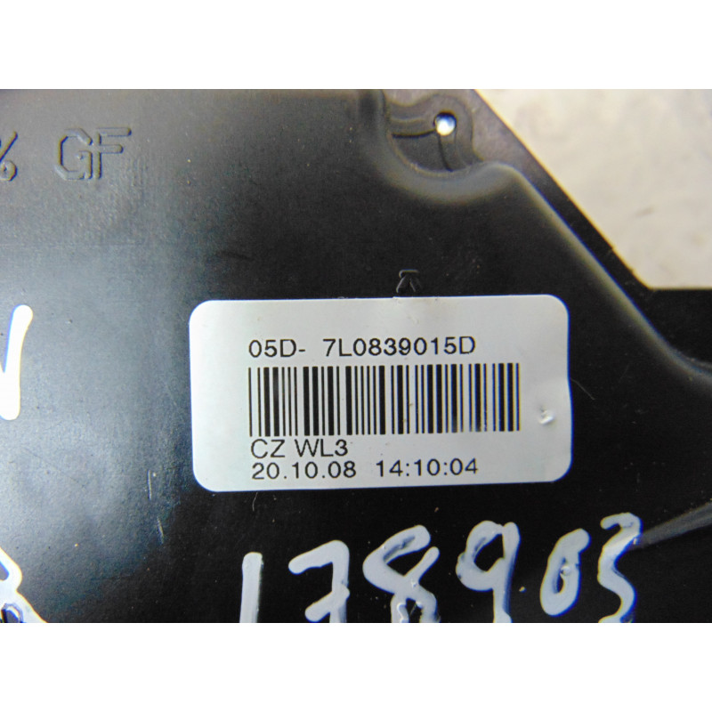 7L0839015D  CERRADURA PUERTA TRASERA IZQUIERDA VOLKSWAGEN TOURAN (1T2) Sport 2010 7L0839015D 178903 VOLKSWAGEN - 5
