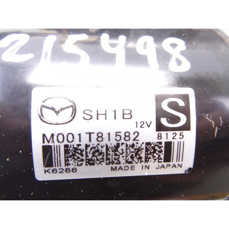 M001T81582 MOTOR ARRANQUE MAZDA CX-5 (KF) Evolution 2WD 2018 M001T81582 215498 MAZDA - 5