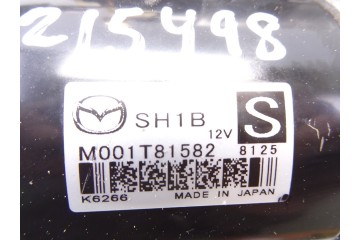 M001T81582 MOTOR ARRANQUE MAZDA CX-5 (KF) Evolution 2WD 2018 M001T81582 215498 MAZDA - 5