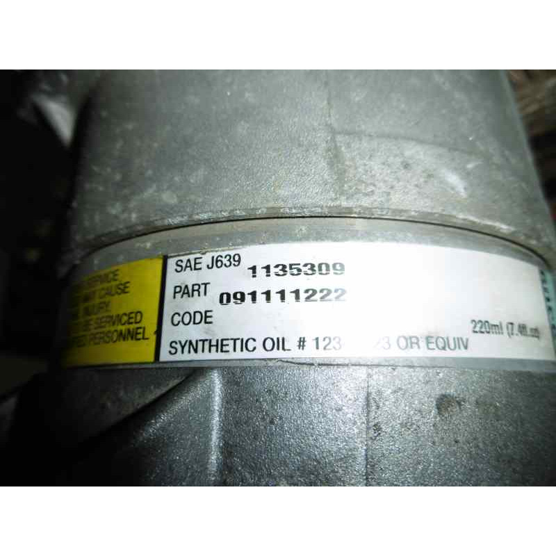 5309 COMPRESOR AIRE ACONDICIONADO RENAULT SCENIC I (JA...) 1.9 DCI Authentique 2001 5309 156817 RENAULT - 2