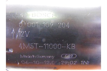 4M511000KB MOTOR ARRANQUE FORD FOCUS C-MAX (CAP)(2003) Ambiente (D) 2006 4M511000KB 207336 FORD - 4