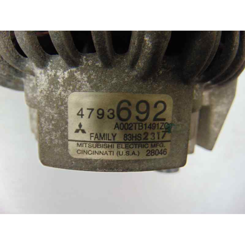 4793692  ALTERNADOR CHRYSLER NEON PL 1.8 LE 1998 4793692 177751 CHRYSLER - 3