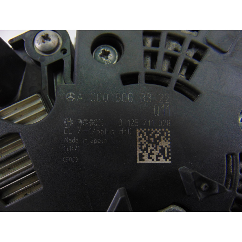 A0009063322 ALTERNADOR MERCEDES-BENZ CLASE CLA (BM 117)