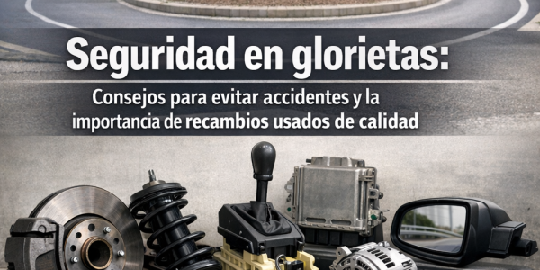 Seguridad en glorietas: consejos para evitar accidentes y la importancia de recambios usados de calidad