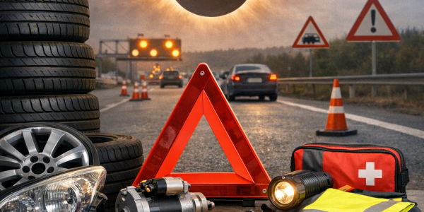 Preparativos y consejos para conductores ante el eclipse total de sol del 12 de agosto en España