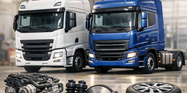Camiones con cinco estrellas en seguridad: una garantía para el transporte y tus recambios usados