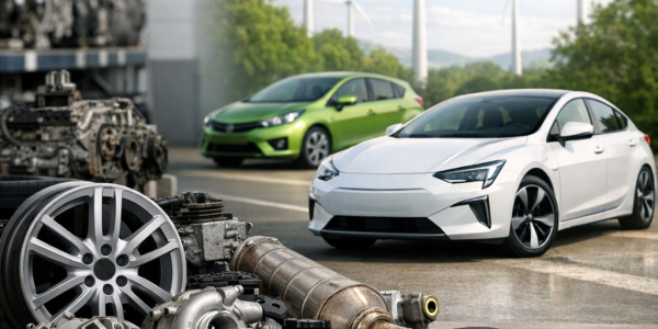 Los coches más ecológicos de 2025 y su impacto en el mercado de recambios usados