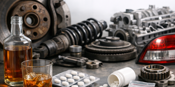 Alcohol, drogas y fármacos: factores presentes en el 50% de los conductores fallecidos en 2025